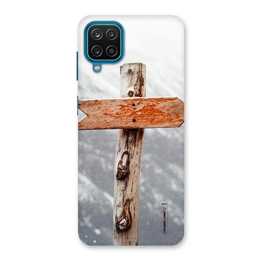 Wood And Snow Back Case for Galaxy F12