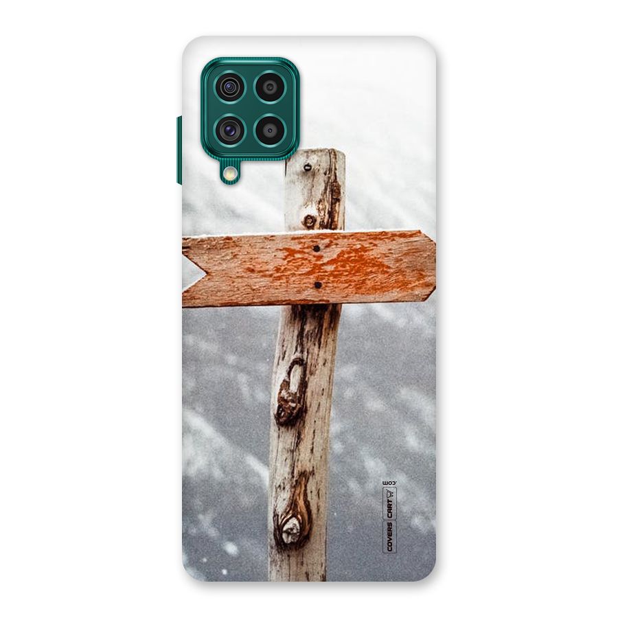Wood And Snow Back Case for Galaxy F62