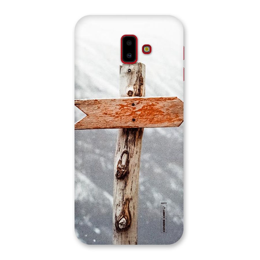 Wood And Snow Back Case for Galaxy J6 Plus