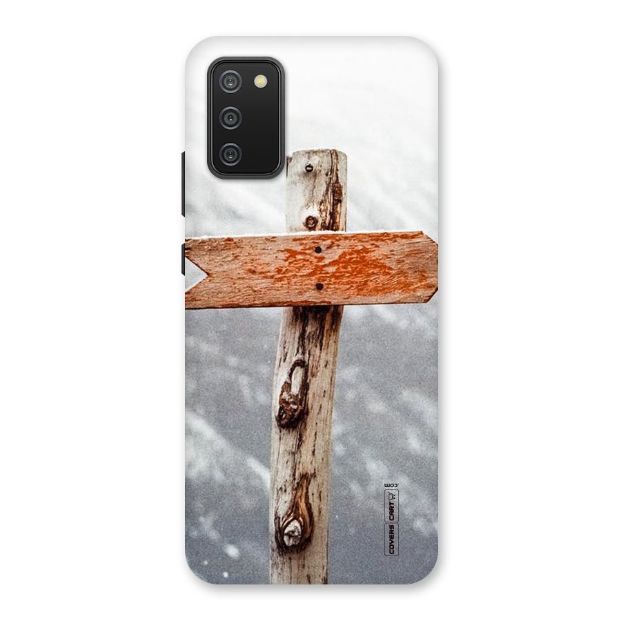 Wood And Snow Back Case for Galaxy M02s