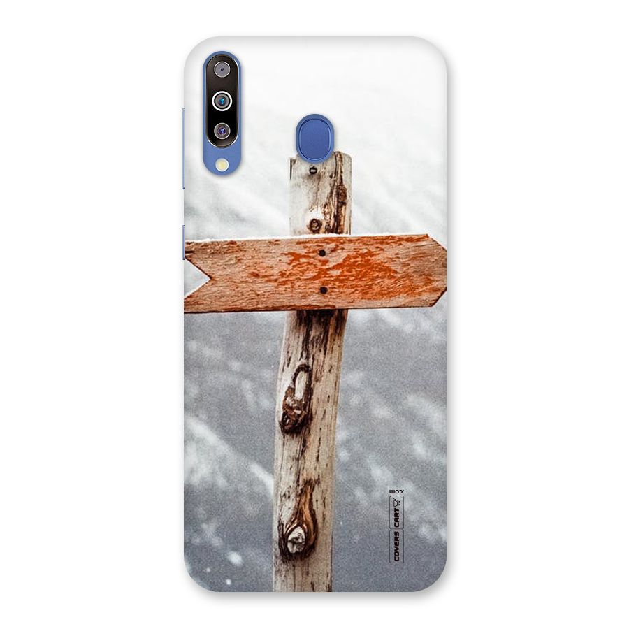 Wood And Snow Back Case for Galaxy M30