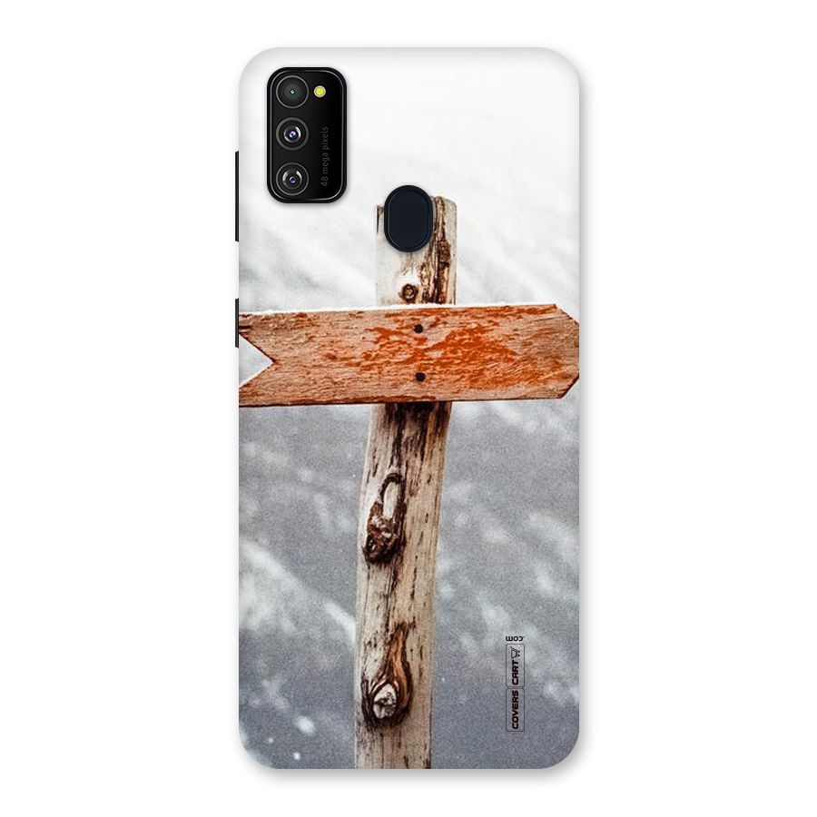 Wood And Snow Back Case for Galaxy M30s