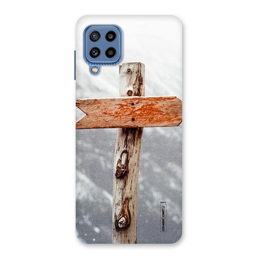 Wood And Snow Back Case for Galaxy M32
