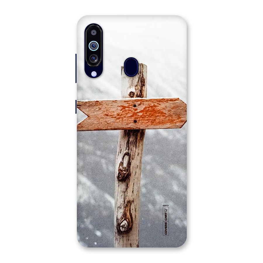 Wood And Snow Back Case for Galaxy M40