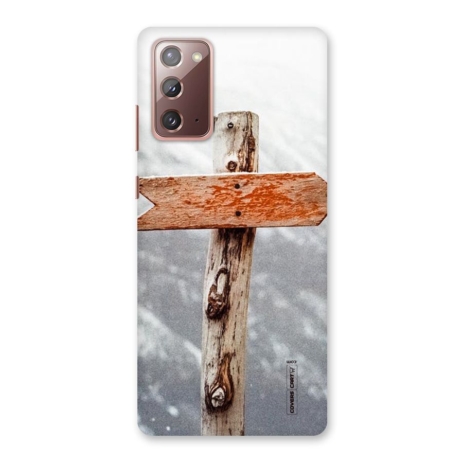 Wood And Snow Back Case for Galaxy Note 20