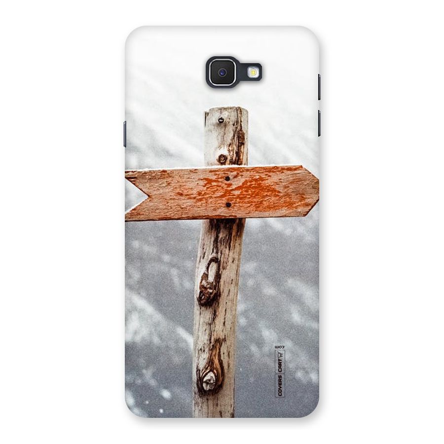 Wood And Snow Back Case for Galaxy On7 2016
