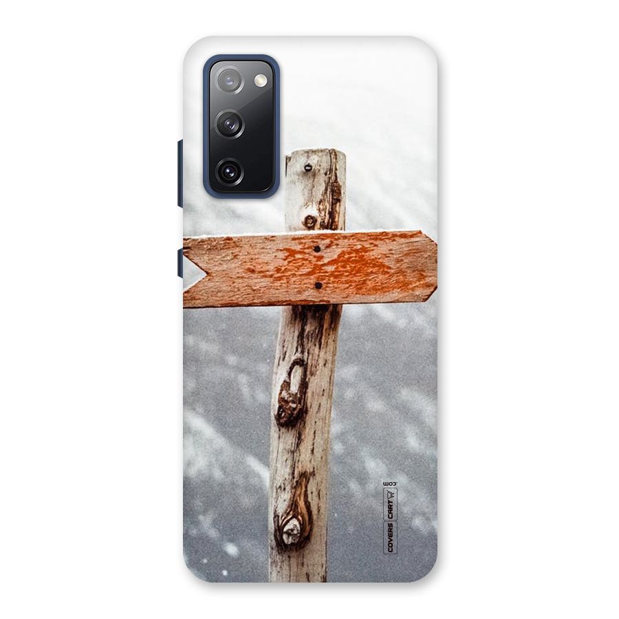 Wood And Snow Back Case for Galaxy S20 FE
