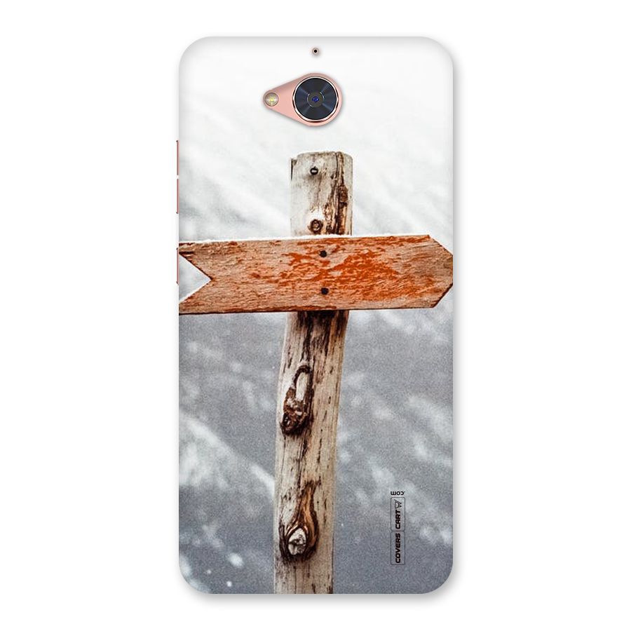 Wood And Snow Back Case for Gionee S6 Pro