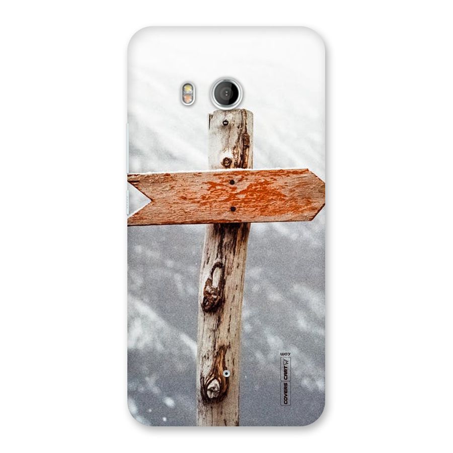 Wood And Snow Back Case for HTC U11
