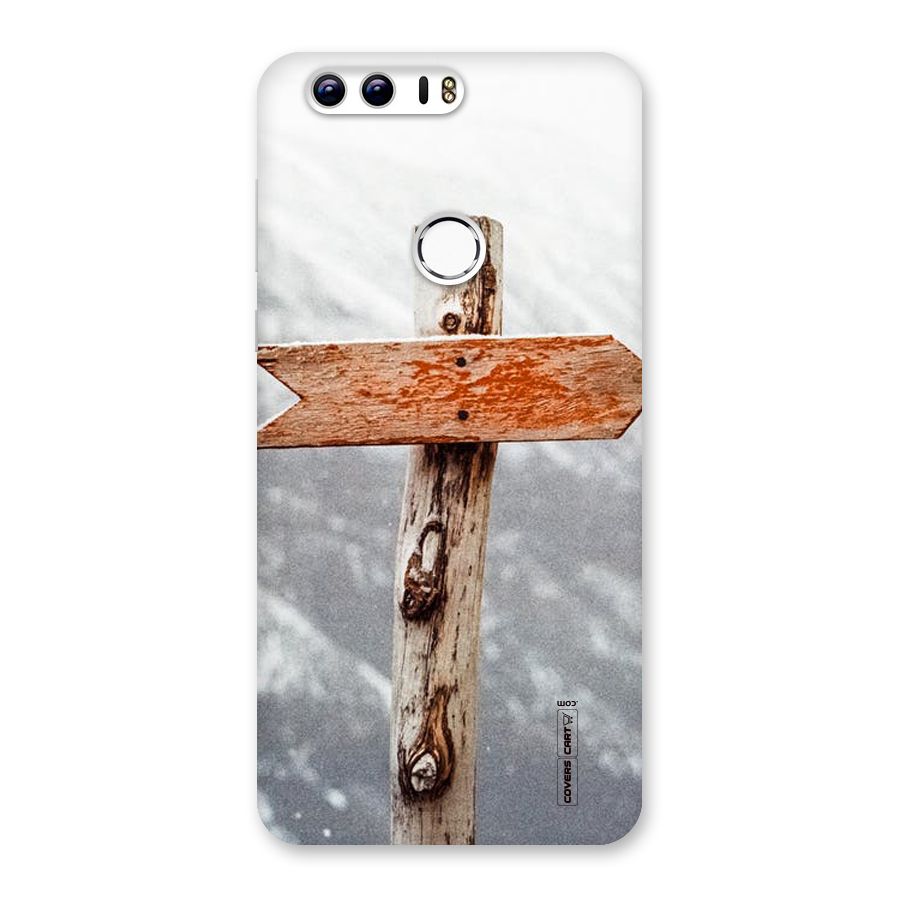 Wood And Snow Back Case for Honor 8