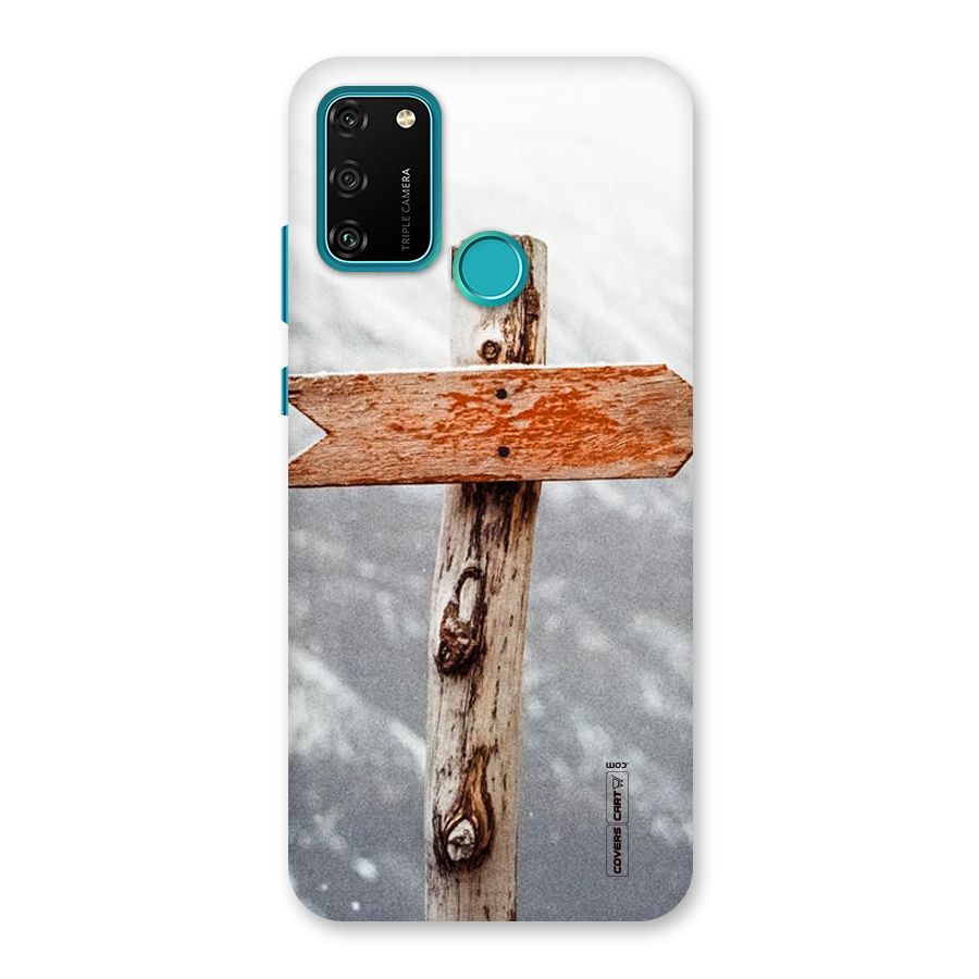 Wood And Snow Back Case for Honor 9A
