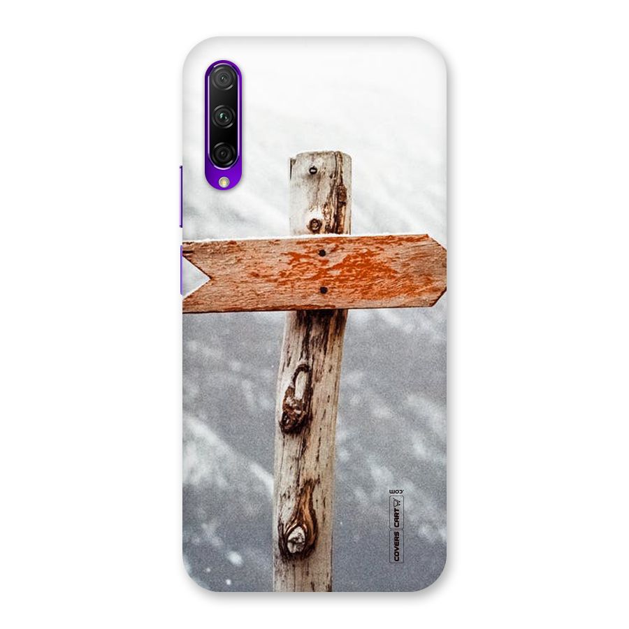 Wood And Snow Back Case for Honor 9X Pro