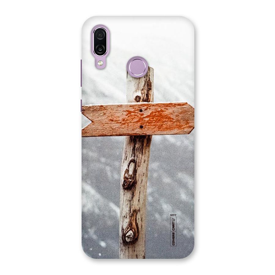 Wood And Snow Back Case for Honor Play