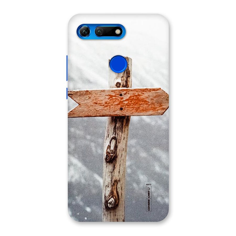 Wood And Snow Back Case for Honor View 20