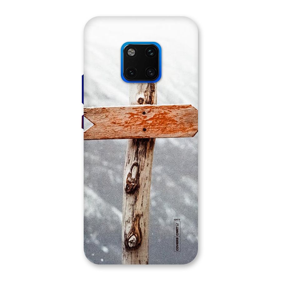 Wood And Snow Back Case for Huawei Mate 20 Pro