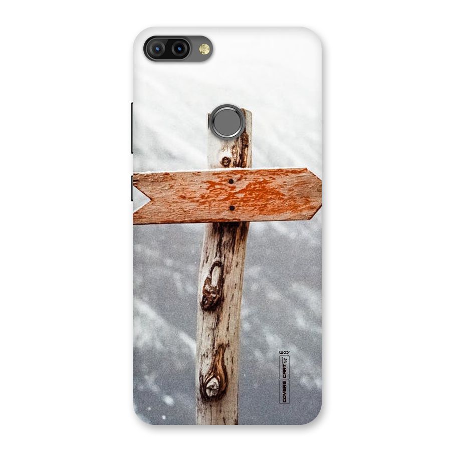 Wood And Snow Back Case for Infinix Hot 6 Pro