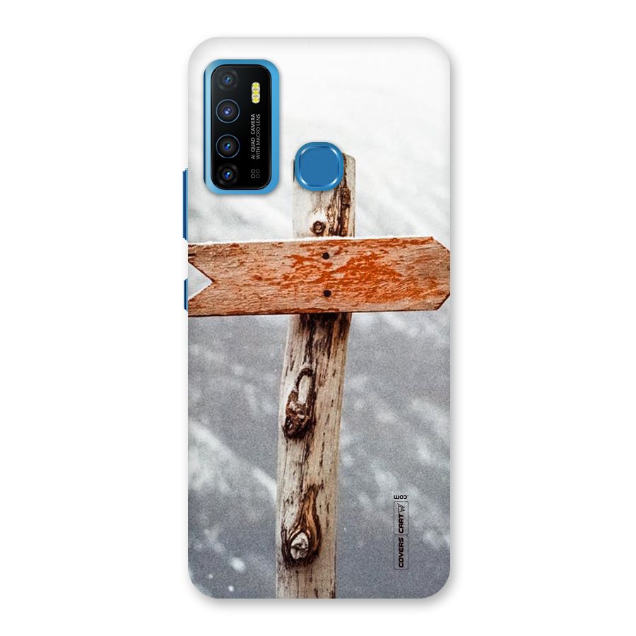 Wood And Snow Back Case for Infinix Hot 9