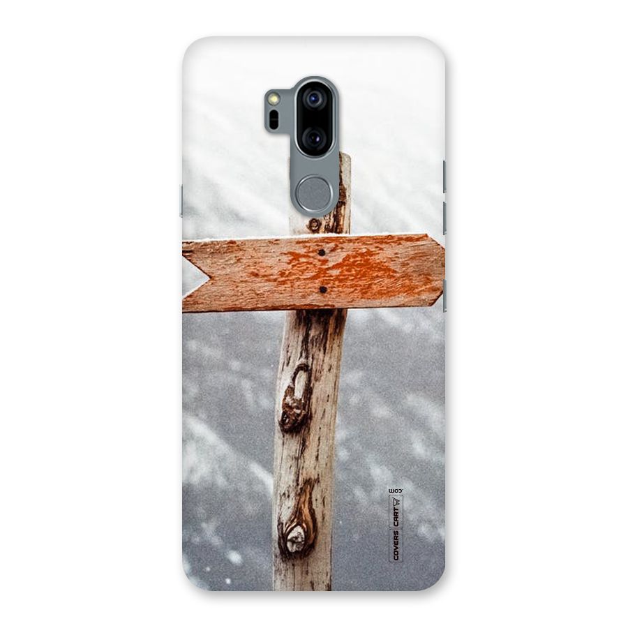 Wood And Snow Back Case for LG G7