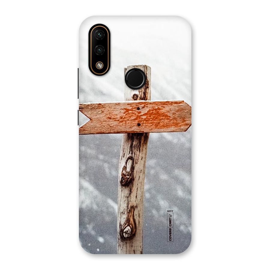 Wood And Snow Back Case for Lenovo A6 Note
