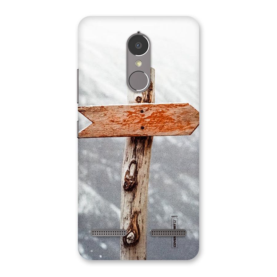 Wood And Snow Back Case for Lenovo K6 Power