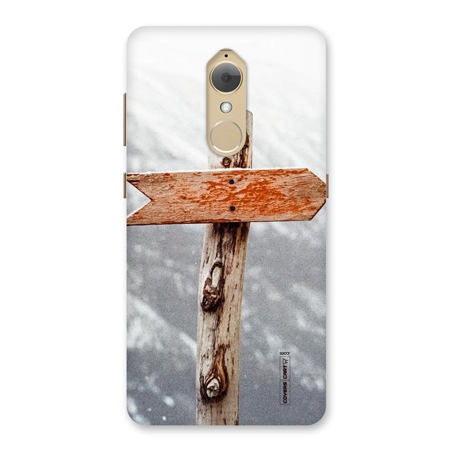 Wood And Snow Back Case for Lenovo K8
