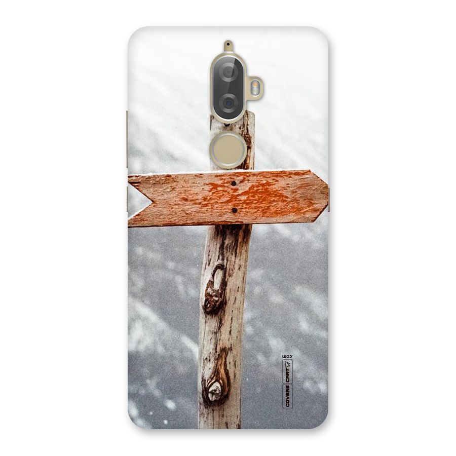 Wood And Snow Back Case for Lenovo K8 Plus