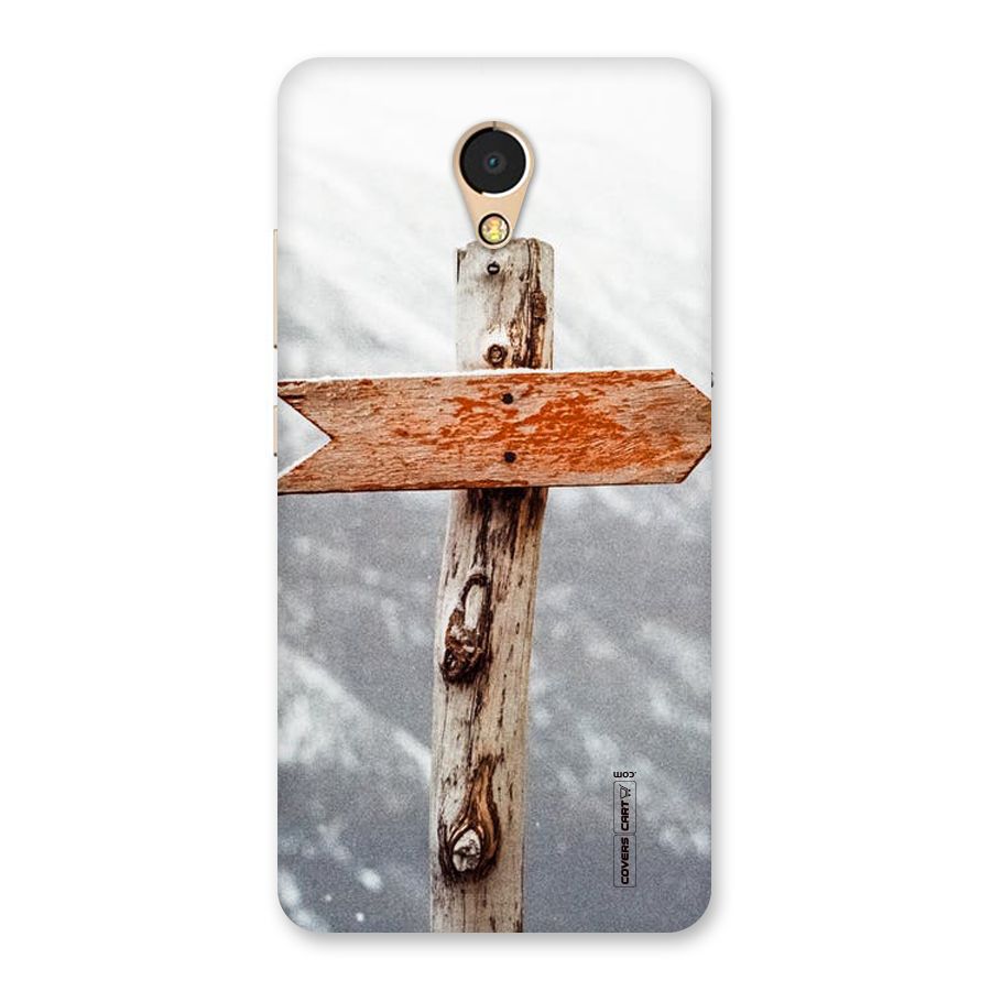 Wood And Snow Back Case for Lenovo P2