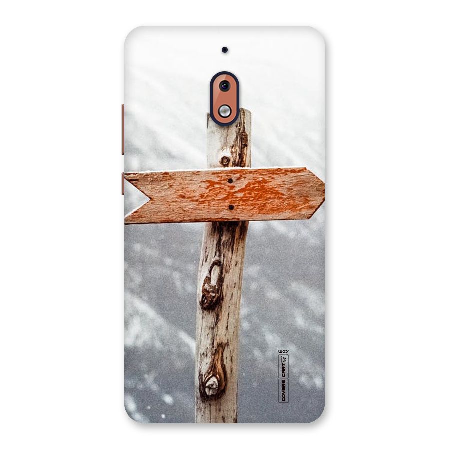 Wood And Snow Back Case for Nokia 2.1