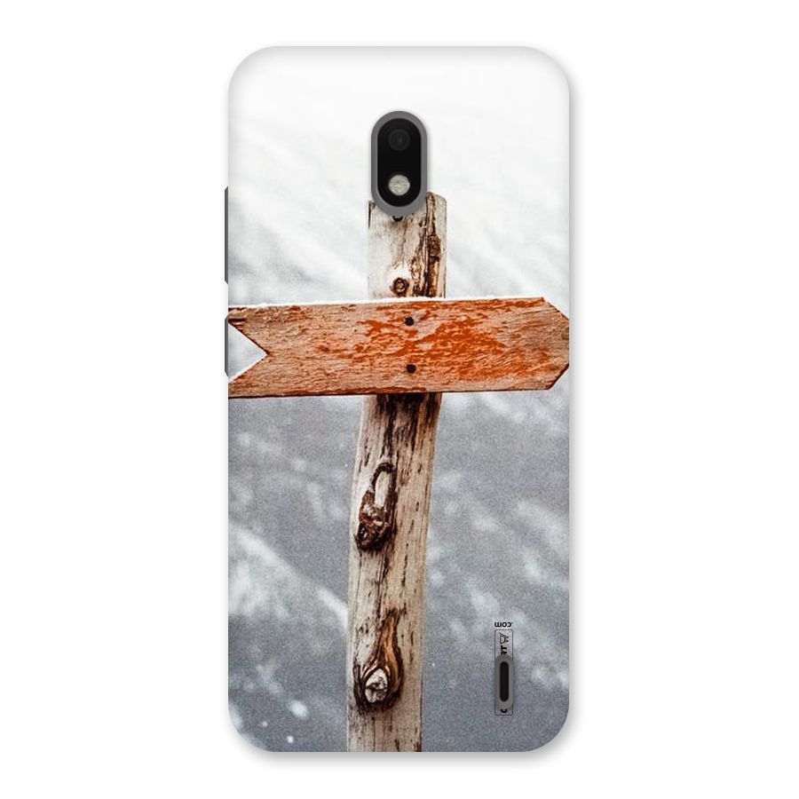 Wood And Snow Back Case for Nokia 2.2