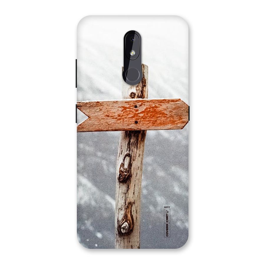 Wood And Snow Back Case for Nokia 3.2