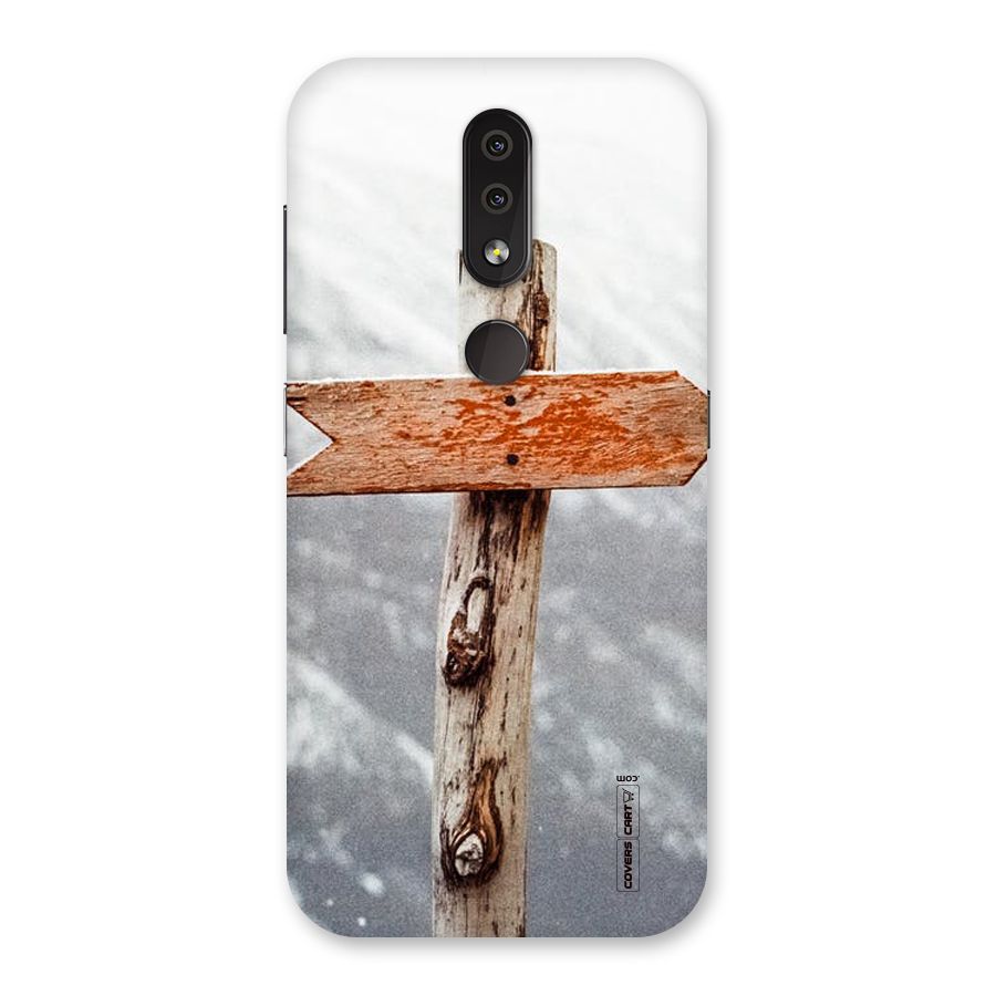 Wood And Snow Back Case for Nokia 4.2