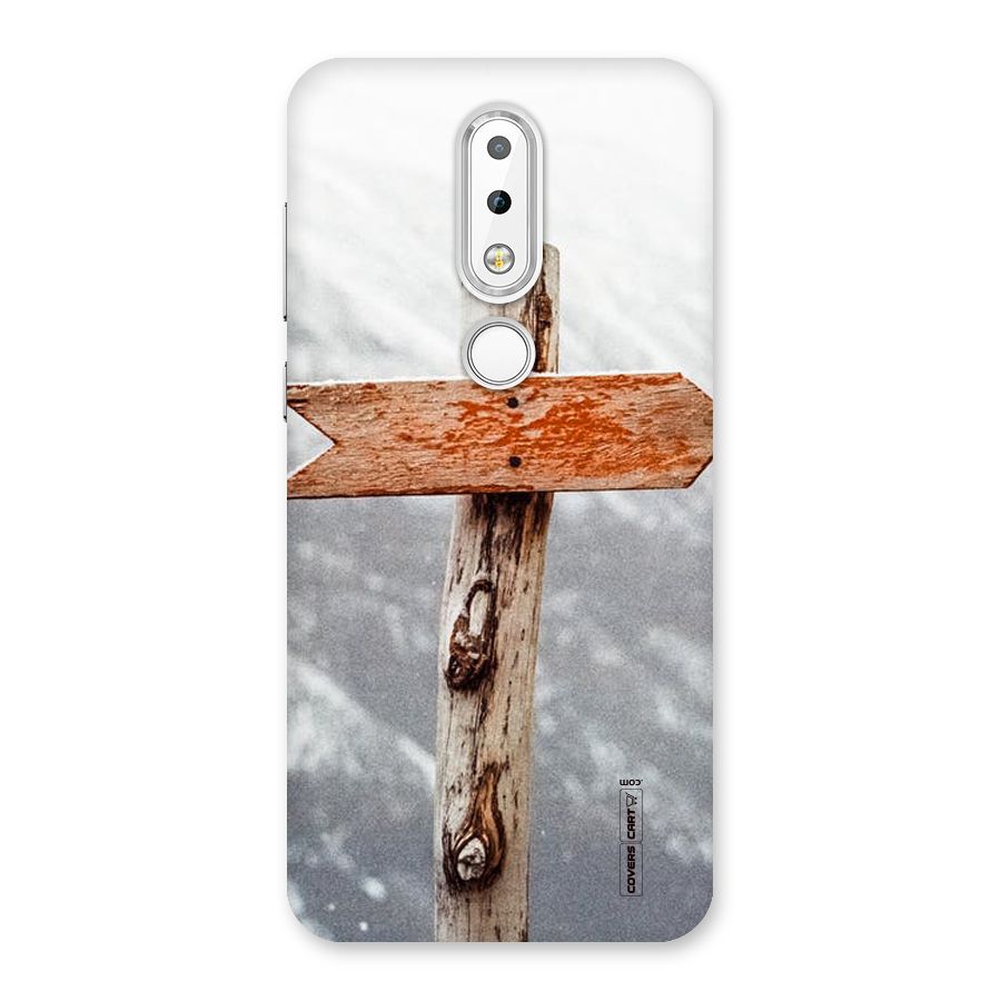 Wood And Snow Back Case for Nokia 6.1 Plus