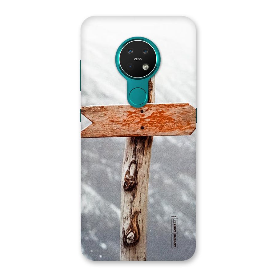 Wood And Snow Back Case for Nokia 7.2