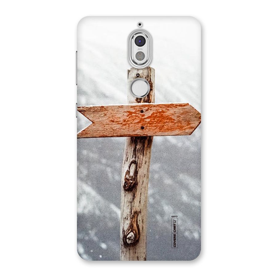 Wood And Snow Back Case for Nokia 7