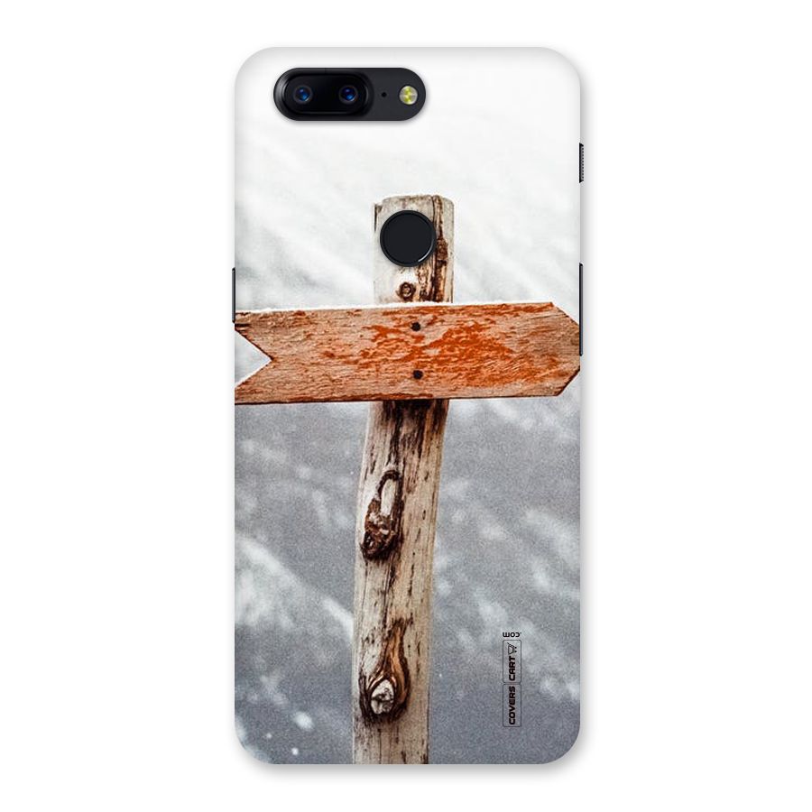 Wood And Snow Back Case for OnePlus 5T