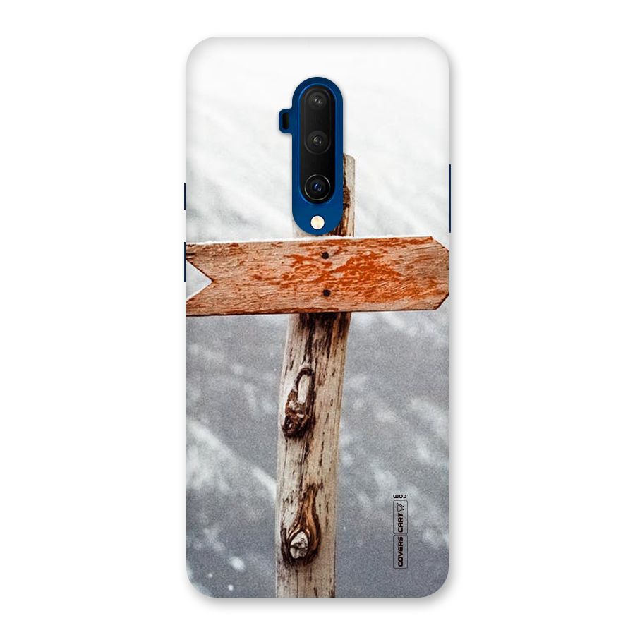 Wood And Snow Back Case for OnePlus 7T Pro