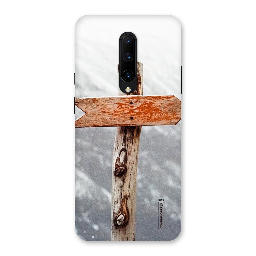 Wood And Snow Back Case for OnePlus 7 Pro