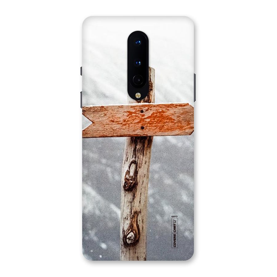 Wood And Snow Back Case for OnePlus 8