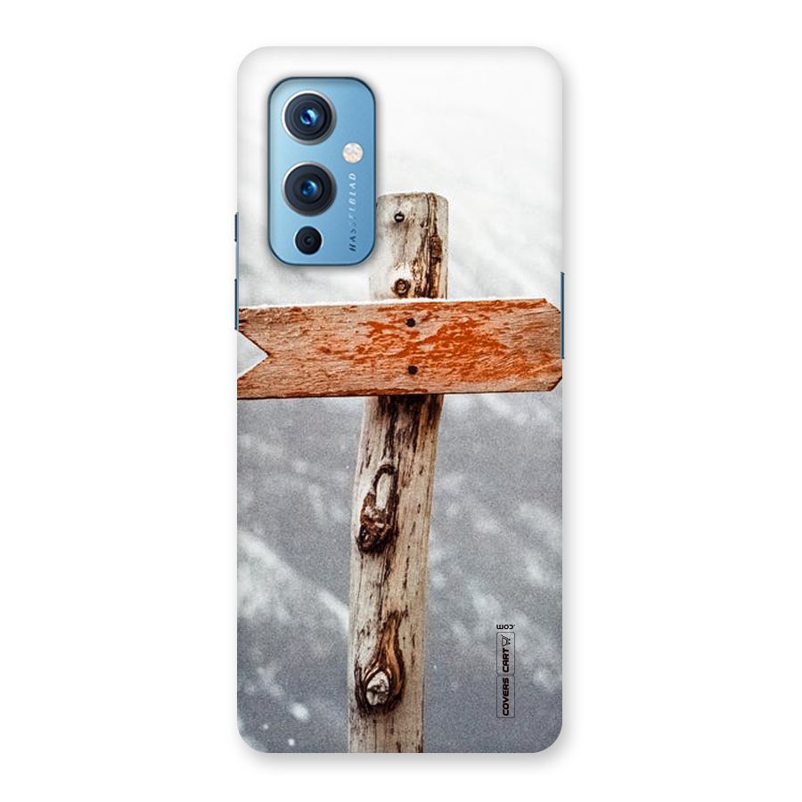 Wood And Snow Back Case for OnePlus 9