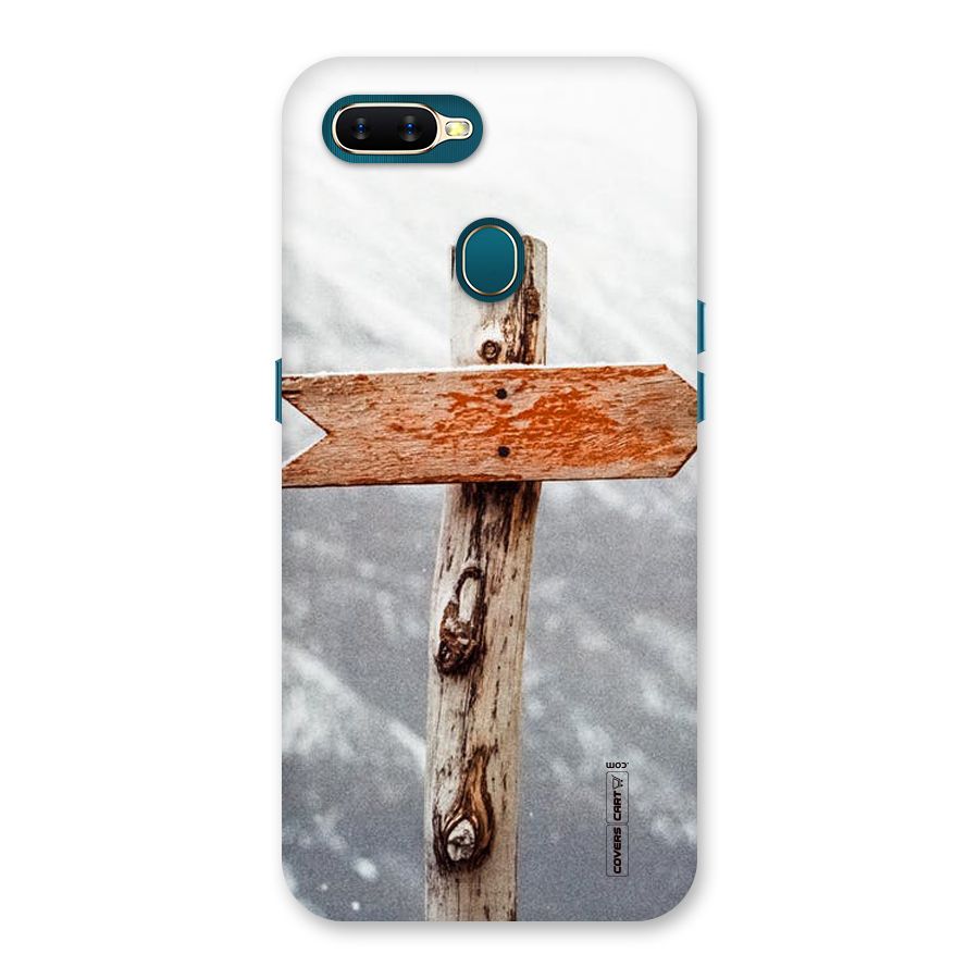 Wood And Snow Back Case for Oppo A11k