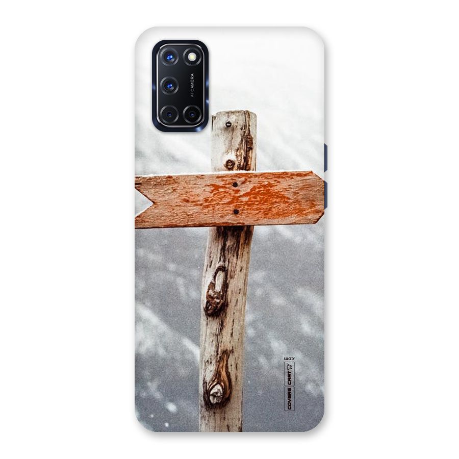 Wood And Snow Back Case for Oppo A52