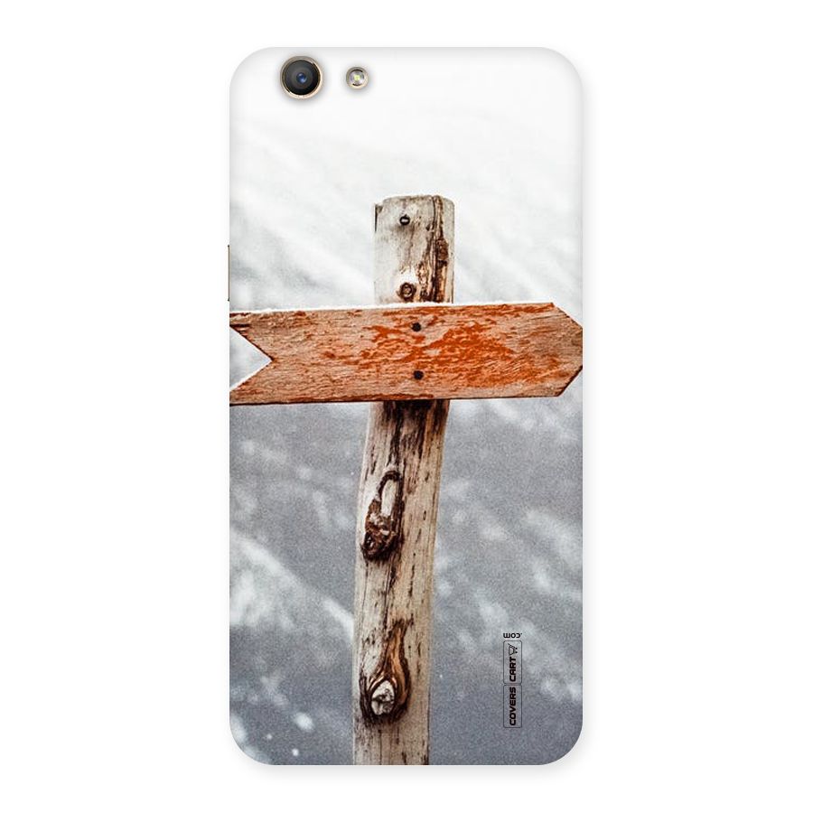 Wood And Snow Back Case for Oppo A59