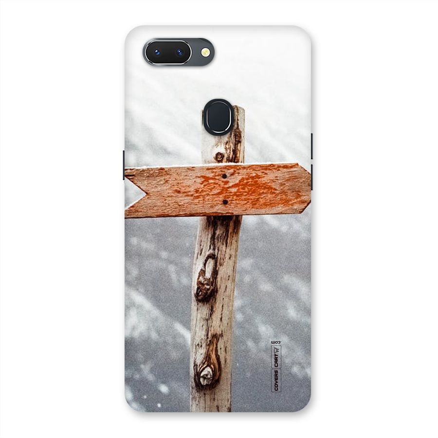 Wood And Snow Back Case for Oppo Realme 2