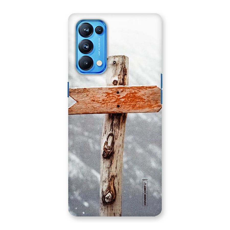 Wood And Snow Back Case for Oppo Reno5 Pro 5G
