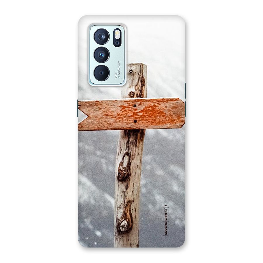 Wood And Snow Back Case for Oppo Reno6 Pro 5G