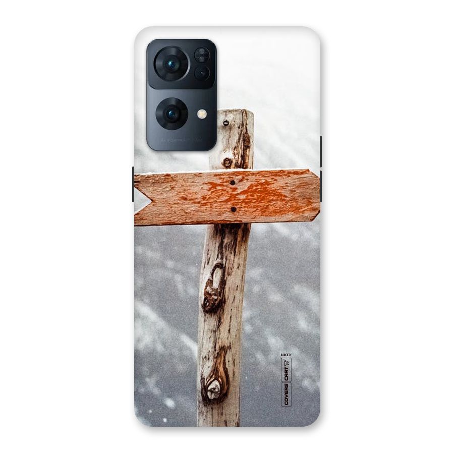 Wood And Snow Back Case for Oppo Reno7 Pro 5G