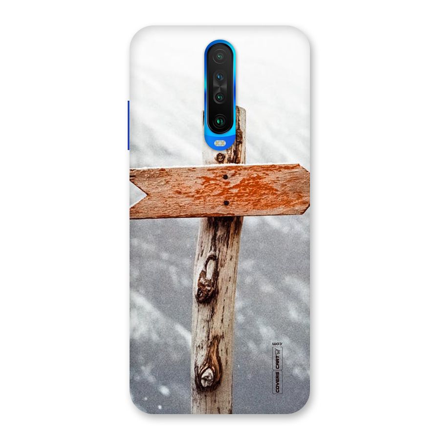 Wood And Snow Back Case for Poco X2