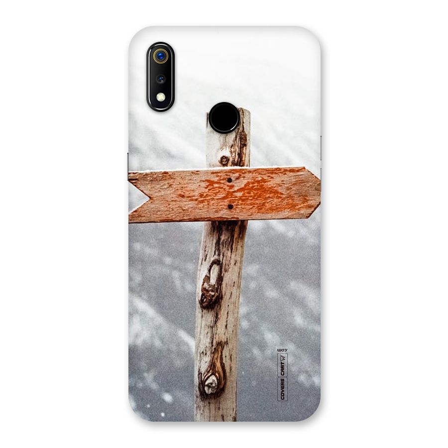 Wood And Snow Back Case for Realme 3
