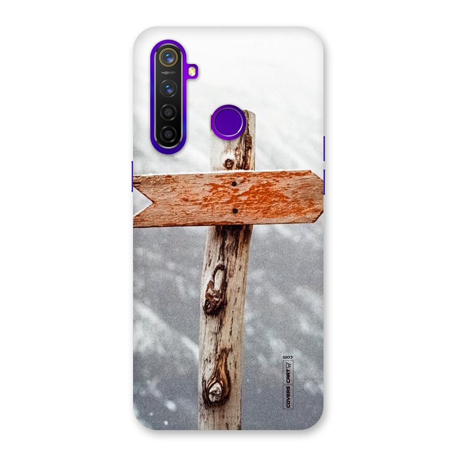 Wood And Snow Back Case for Realme 5 Pro
