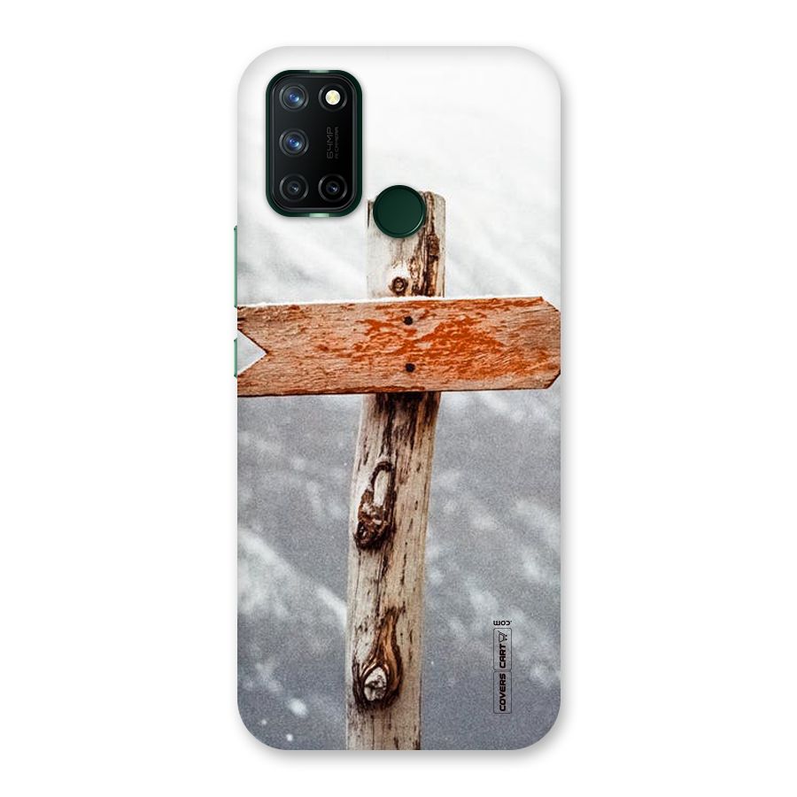 Wood And Snow Back Case for Realme 7i